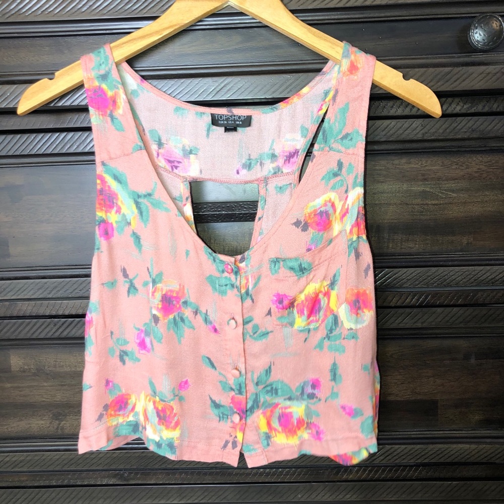 TOPSHOP Crop Top - Picture 3 of 8